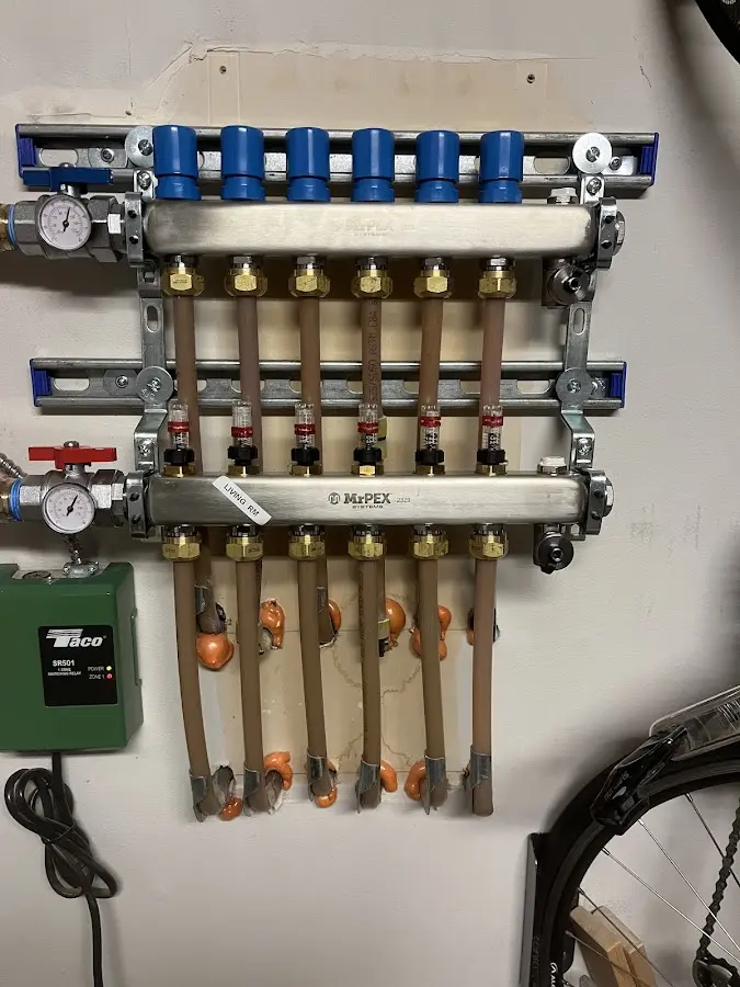 Plumber performing Gas Leak Detection at a residential property in Boulder